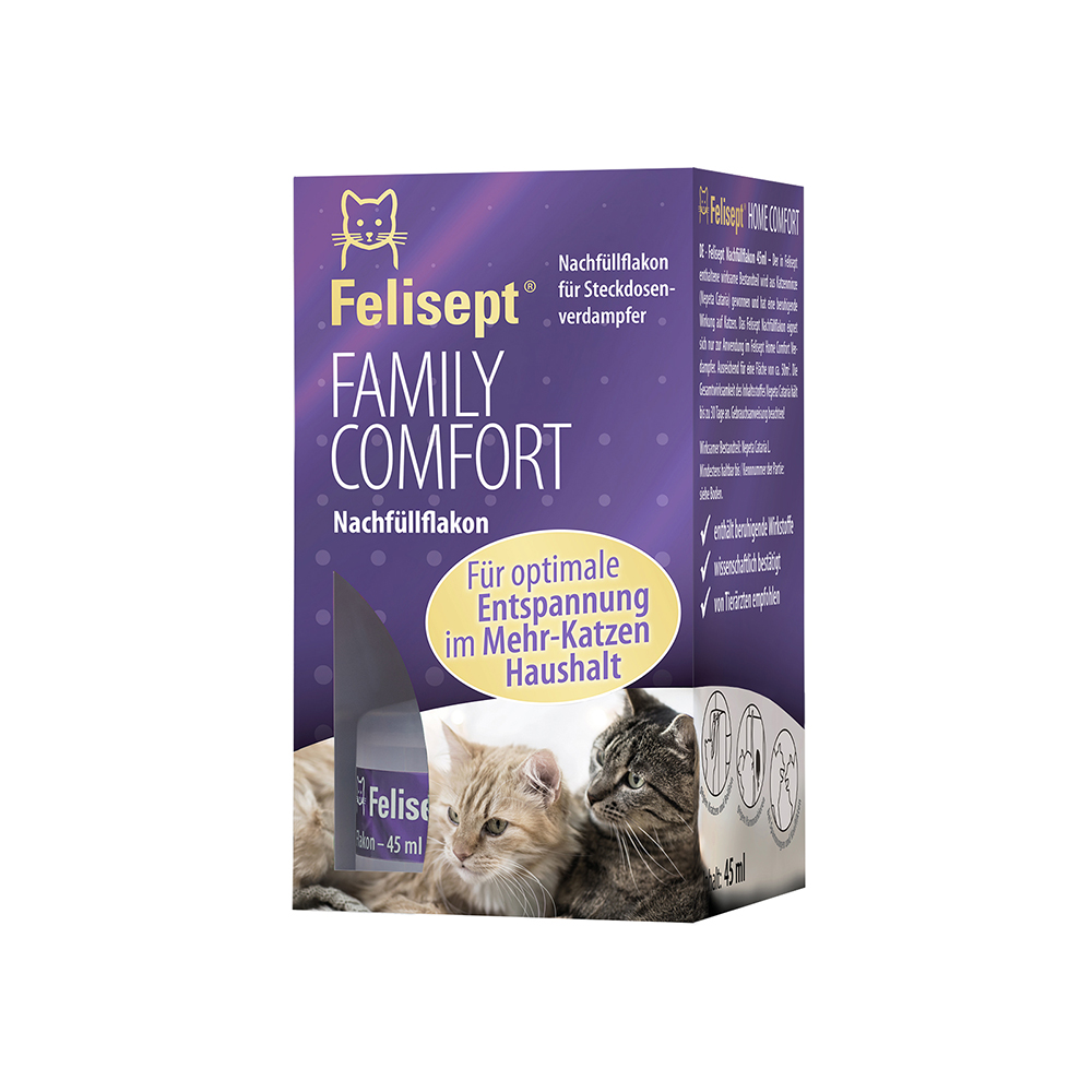 Felisept Family Comfort - täyttöpullo 45 ml (ei sis. haihdutinta)