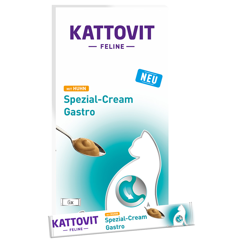 Kattovit Gastro Spezial-Cream - kana (24 x 15 g)